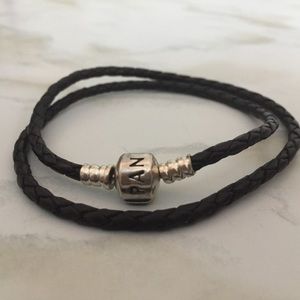 Pandora braided bracelet